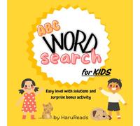 ABC Word Search for KIDS: EASY level, Large Print. Great for learning TODDLERS | 8.5x8.5 64 pages | A-Z puzzles with solutions and BONUS ACTIVITY