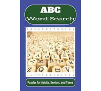 ABC Word Search: Word searches with easy to read print about the ABC's, school, learning, and more
