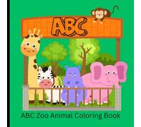 ABC Zoo animal coloring book