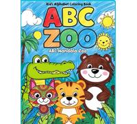 ABC Zoo: Colouring Book