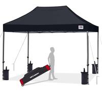 ABCCANOPY 2.5x2.5M Commercial Pop-Up Canopy Instant Shelter Carry Bag Black