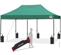 ABCCANOPY 2.5x2.5M Commercial Pop-Up Canopy Shelter Carry Bag Dark Green