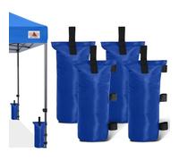 ABCCANOPY 84 Lbs Gazebo Weight Bags Industrial Grade Sand bags (4 Pack, Blue)