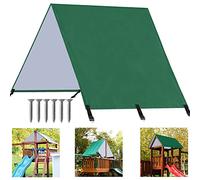 ABCCANOPY Swing Set Replacement Tarp, 43"X90" Playground Roof Canopy Waterproof Swingset Cover for Playgrounds, Shade Screens, Terraces, Green