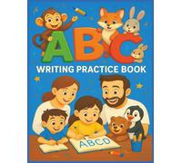 ABCD Capital Letters Writing Practice Book for Kids Ages 3-5 | Alphabet Dotted Line Tracing Handwriting Workbook for Preschool & Kindergarten | Learn to Write Uppercase Alphabet