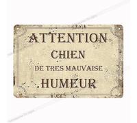 ABCDEFG CUISINE French Club metal tin sign vintage wall plaque poster signs 20x30cm