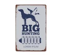 ABCDEFG Hunting Shabby Chic Hunt Tavern metal tin sign vintage wall plaque poster signs 20x30cm