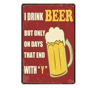 ABCDEFG - Metal Signs - Beer Signs - For Bar,Tin,Funny,Pub,Beer,Vintage,Garden,Man Cave, Bar Accessories, Poster, Signs