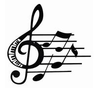 ABCDEFG Metal Wall Art - Music - Wall Art,Wall Decor,Black Wall Art,Wall Art for Living Room,Bedroom Wall Art,Wire Wall Art,Wall Art Décor,Modern Wall Art,Wall Art Décor