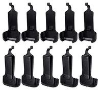 abcGoodefg Walkie Talkie Radio Clip for Retevis RT22 RT622 RT22S Zastone X6 LT-316/TD-M8/ZS-B1/NK-U1 R1 Two Way Radios (10 pcs)
