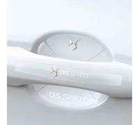 ABCHL 8Pcs Car Door Handle Protector for Citroën C1 2005-2014 PM PN,Carbon Fibre Scratch Guard,Auto Door Cup Stickers,Paint Protection Film,Anti-Scratch Trim Accessories,normal-B