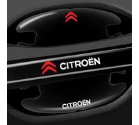 ABCHL 8Pcs Car Door Handle Protector for Citroën C1 2005-2014 PM PN,Carbon Fibre Scratch Guard,Auto Door Cup Stickers,Paint Protection Film,Anti-Scratch Trim Accessories,normal-B