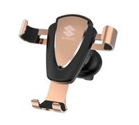 ABCHL Car Phone Holder for Suzuki Baleno 1995-2007,Air Vent Car Phone Mount,Air Vent Car Phone Mount Cradle,Cradle Stand Reliable Stable,360° Rotation, gold