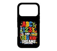 ABCs 123s And Big Kid Dreams Back To School Teacher Case for iPhone 17 Pro