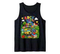 ABCs 123s and Big Kid Dreams Back to School Teacher Tank Top