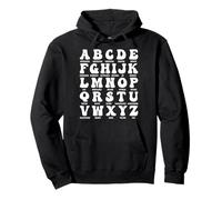 ABCs Act of Kindness Alphabets Learning Teacher AntiBullying Pullover Hoodie