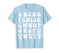 ABCs Act of Kindness Alphabets Learning Teacher AntiBullying T-Shirt