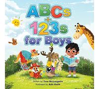 ABCs and 123s for Boys: A Fun Alphabet Book to get Boys Excited about Reading and Counting. Age 0-6. (Baby shower, toddler, pre-K, preschool, homeschool, kindergarten)