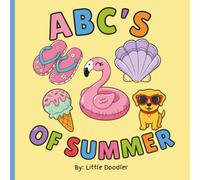 ABC's Coloring Book: A Fun Alphabet Coloring & Letter Tracing for Preschoolers Ages 3-5 | Learn Uppercase & Lowercase Letters While Coloring Summer-Themed Pages