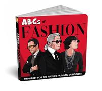 ABCs of Fashion - Alphabet Baby Book for the Future Fashion Designers By Diaper Book Club - Board Book for Toddlers and Babies, Children's Book about Iconic Fashion Designers and Brands