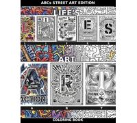 ABCs Street Art Edition: Coloring Book