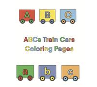 ABCs Train Cars Coloring Pages