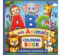 ABC's with Animals Coloring Book
