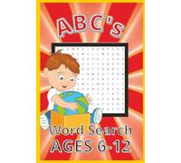 ABC's Word Search Puzzle: Word Searches with Easy-to-Read Print about Apples, Moon, Basketball and More | 6x9 inches, 52 pages, 26 Puzzles| Gift for vacations, holidays and any free time.
