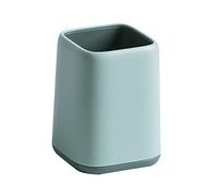 Abcsea 1 Piece Pencil Cup Holder for Desk, Pen Pot for Desk, Pen Holder Cup Set, Two-Color Pen Organizer, Pen Holder Cup Storage, Green