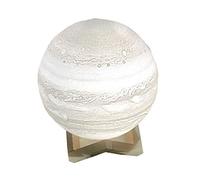 Abcsea 3D Moonlight Lamp with 3 Colors, Comfortable Moon Lamp with Stand, Romantic Moon Light Night Light, Jupiter Night Light 18 cm