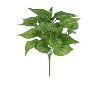 ABCWARRT 10pcs/lot Wedding Decor Artificial Plant Leaves Silk Turtle Back Bamboo Persian Leaf Home Garden Decoration Simulation Green Plants (9)