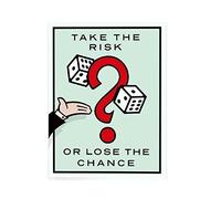 ABCWARRT Classic Cartoon Graffiti Canvas Painting Alec Monopoly Time Is Money Poster Home Living Room Office Wall Picture Decor No Frame (20 * 30cm No Frame,16)