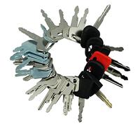 abczok 27 Heavy Equipment Construction Ignition Key Blank Set Custom Cut to fit Equipments