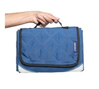 ABDEEZ Portable Prayer Mat with Built-in Qibla Compass and Pouch - Pray Anywhere, Anytime (White)