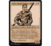 Abdel Adrian, Gorion's Ward (Rulebook Art) | Commander Legends: Battle for Baldur's Gate