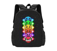 ABDIQJBS Geometry Gaming Dash Backpacks for Men Women Book Bag Travel Hiking Camping Work Lightweight Casual Daypack Bookbag 16.5 Inch
