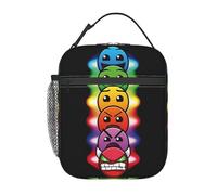 ABDIQJBS Geometry Gaming Dash Insulated Lunch Box Reusable Lunch Tote Bag Lunch Organizer Meal Holder with Detachable Buckle Handle Sturdy Handbag Lunch Bag