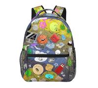 ABDIQJBS Outdoor Durable Backpack Casual Canvas Bag 3D Print Bfdi-Battle for DreamBackpack Daypack Bookbag Travel Bag