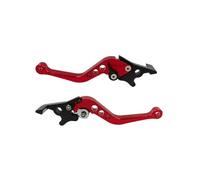 ABDKTMNX 1 Pair Universal Fit for Motorcycle Accessories Adjustable Front Rear Disc Brakes Double Disc Brake Handle Lever Handlebar Clutchs Brakes Levers