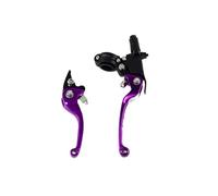 ABDKTMNX 1 Pair Universal Motorcycle Clutch Brake Handle Drum Lever Off-Road Vehicle Handlebar Clutch Bull Horn for ASV CRF YZF XR CQR Handlebar Clutchs Brakes Levers