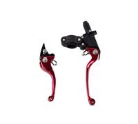 ABDKTMNX 1 Pair Universal Motorcycle Clutch Brake Handle Drum Lever Off-Road Vehicle Handlebar Clutch Bull Horn for ASV CRF YZF XR CQR Handlebar Clutchs Brakes Levers