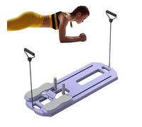 Abdominal Board - 2025 Upgraded Pilates Board | Ab Pilates Workout Board | Wheel Board With Non-Slip Mat | Folding Pilates Reformer | Au Rebound Pilates Bar Kit