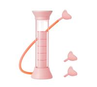 Abdominal Breathing Dumbbell Adjustable Lung Capacity Trainer with 2 Training Modes Plastic Breathing Exercise Device with 5 Weights 2 Mouthpieces Blue Pink (pink)