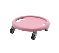Abdominal Disc Wheel Roller Trainer Plate Exercise Sliders Home Use Pink 27.5x27.5x8cm