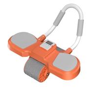 Abdominal Exercise Roller, Abdominal Rebound Wheel, Abdominal Wheel Adjustable and Portable for Abdominal Training Equipment, Physi Shape Roller Wheel Core Exercise Equipment