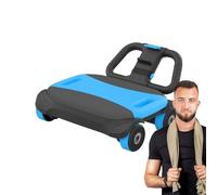 Abdominal Exercise Roller - Core Training Wheels with Automatic Bounce, Abdominal Wheel, Double Wheel Abdominal Roller Core Training, Non-Slip Handles,