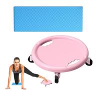 Abdominal Exercise Roller Wheel | Strength Training Equipment With Pad | Exercise Roller Wheel, 360 Degree Rotatable Core Slider for Full-body Strength Training