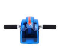 Abdominal Exercise Roller Wheel with Non-Slip Handles (Blue)