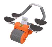 Abdominal Exercise Wheel - Smart Rebound Fitness Tool, Injury Prevention Support Design, Balance Stabiliser Wheels, Controlled Roll Back Function | Suitable for Indoor Training Muscle Practice