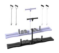 Abdominal Exerciser - Pilates Fitness Board, Core Training with Non Slip Top, Heavy Duty Ab Board with Adjustable Opposition, Home Gym Equipment, Portable Ab Workout Boards for Fitness